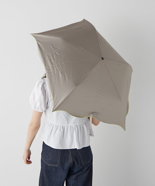 BIRTHDAY BAR（バースデイバー）の「【晴雨兼用 折りたたみ日傘】刺繍アンブレラ（折りたたみ傘・レディース・アイボリー/グレー/バイオレット/ピンク/モカ・0）」の21枚目の写真