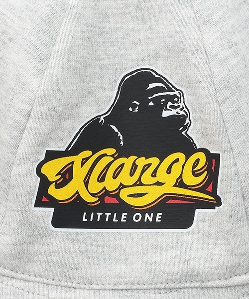 XLARGE KIDS(エクストララージキッズ)の「OGゴリラ&ロゴベビーハット(その他ベビー用品・キッズ・ホワイト/ブラック/トップグレー・44-46cm)」の7枚目の写真