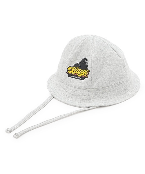 XLARGE KIDS(エクストララージキッズ)の「OGゴリラ&ロゴベビーハット(その他ベビー用品・キッズ・ホワイト/ブラック/トップグレー・44-46cm)」の11枚目の写真