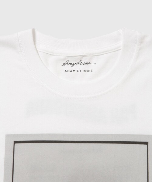 ADAM ET ROPE'（アダムエロペ）の「《別注》【Ivory Serra/アイボリー セラ】Tee - SKATE TOSS（Tシャツ/カットソー・メンズ・ブラック/ホワイト・L/M）」の3枚目の写真
