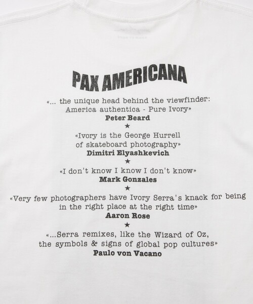 セール】《別注》【Ivory Serra/アイボリー セラ】Tee - SKATE TOSS（T