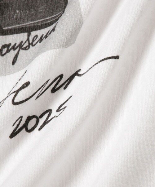 ADAM ET ROPE'（アダムエロペ）の「《別注》【Ivory Serra/アイボリー セラ】Tee - SKATE TOSS（Tシャツ/カットソー・メンズ・ブラック/ホワイト・L/M）」の9枚目の写真