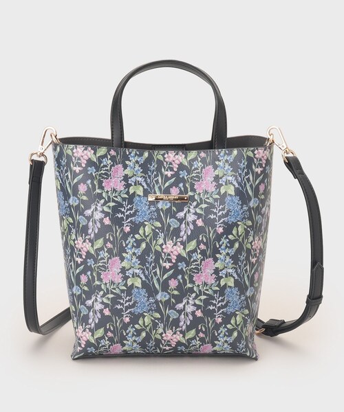 LAURA ASHLEY(ローラアシュレイ)の「エルストンガーデン柄 トートバッグ(トートバッグ・レディース・ピンク系その他/ブルー系その他2/ホワイト系その他・00)」の12枚目の写真