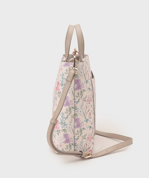 LAURA ASHLEY(ローラアシュレイ)の「エルストンガーデン柄 トートバッグ(トートバッグ・レディース・ピンク系その他/ブルー系その他2/ホワイト系その他・00)」の14枚目の写真