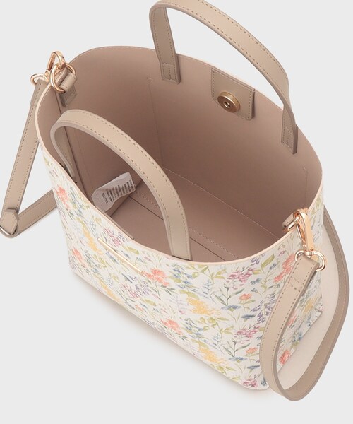 LAURA ASHLEY(ローラアシュレイ)の「エルストンガーデン柄 トートバッグ(トートバッグ・レディース・ピンク系その他/ブルー系その他2/ホワイト系その他・00)」の18枚目の写真