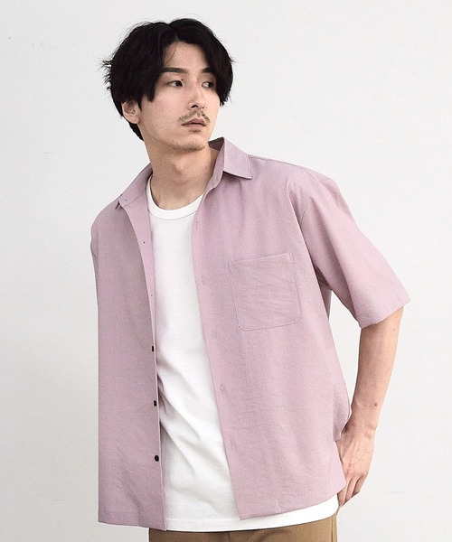 RATTLE TRAP（ラトルトラップ）の「ヘアラインストライプ半袖シャツ（シャツ/ブラウス・メンズ・レッド/ブルー・M/L）」の13枚目の写真