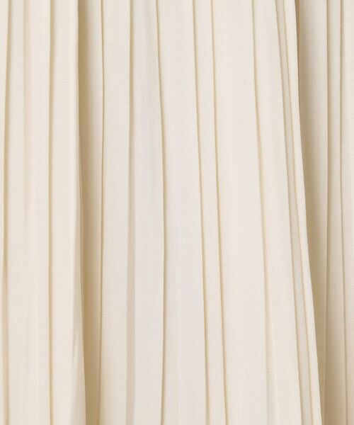 ITS'DEMO（イッツデモ）の「◆【手洗い可／ウエストゴム】サテンプリーツスカート（スカート・レディース・ベージュ/ピンク系/グリーン/アイボリー・00）」の8枚目の写真