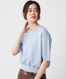 BABYLONE | シャイニー5分袖プルオーバー(Tシャツ/カットソー)