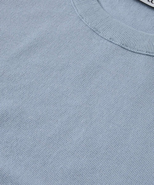 BABYLONE（バビロン）の「シャイニー5分袖プルオーバー（Tシャツ/カットソー・レディース・ブラック/ベージュ/サックスブルー・フリー）」の14枚目の写真