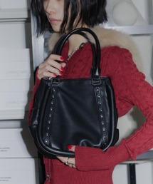 DTYYPE | スタッズラインラウンドバッグ(ハンドバッグ)