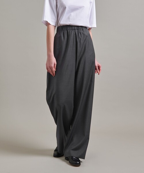 LOEFF（ロエフ）の「＜LOEFF＞トロピカルウール ハーレム パンツ（その他パンツ・レディース・グレー系/ブラック・0/1）」の9枚目の写真