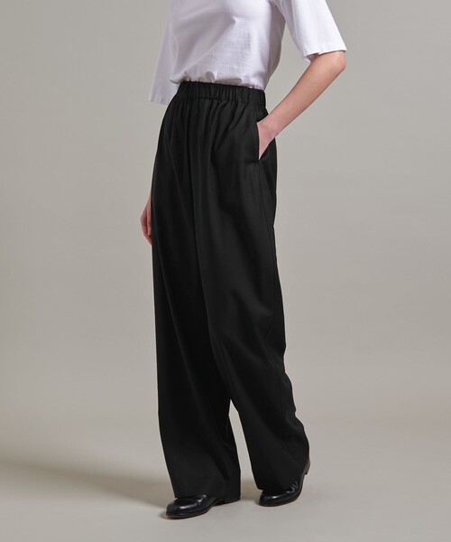 LOEFF（ロエフ）の「＜LOEFF＞トロピカルウール ハーレム パンツ（その他パンツ・レディース・グレー系/ブラック・0/1）」の6枚目の写真