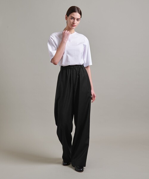 LOEFF（ロエフ）の「＜LOEFF＞トロピカルウール ハーレム パンツ（その他パンツ・レディース・グレー系/ブラック・0/1）」の5枚目の写真