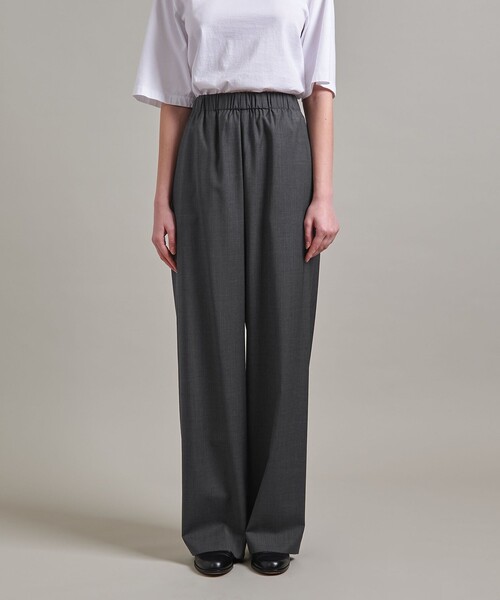 LOEFF（ロエフ）の「＜LOEFF＞トロピカルウール ハーレム パンツ（その他パンツ・レディース・グレー系/ブラック・0/1）」の4枚目の写真