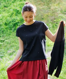 【確認用です】anysis 半袖 ビジュー トップス any SiS｜エニィ スィス（レディース）のトップス（ビジュー