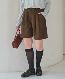 titivate | コーデュロイタックショートパンツ(その他パンツ)