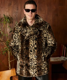 schott(Vbg)Schott/Vbg/LEOPARD FUR PEACOAT/Ip[h t@[s[R[g(s[R[g)