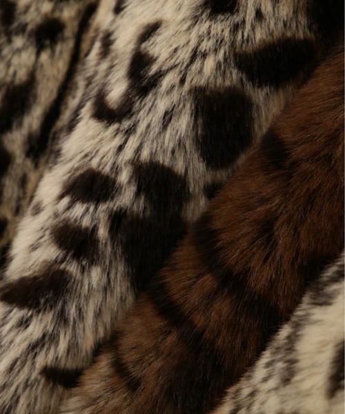 Schott/ショット/LEOPARD FUR PEACOAT/レオパード ファー