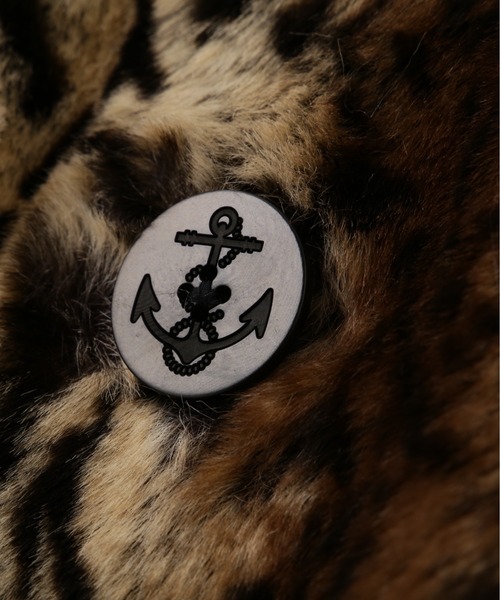 Schott/ショット/LEOPARD FUR PEACOAT/レオパード ファー