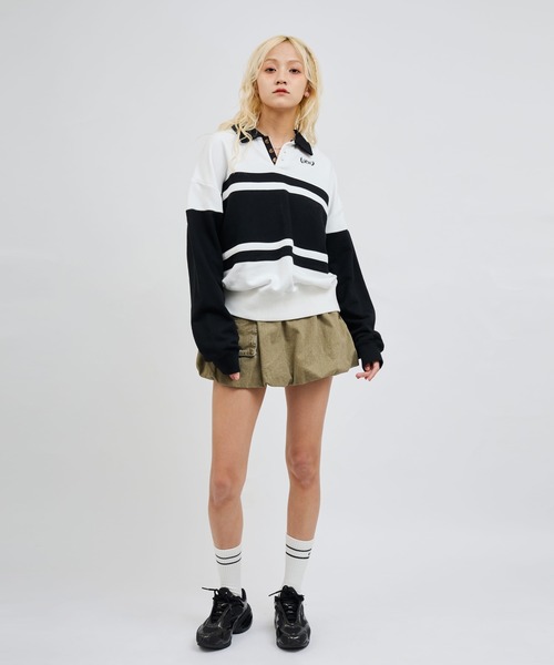 atmos pink（アトモスピンク）の「atmos pink Balloon Mini Skirt / アトモス ピンク バルーン ミニ スカート（スカート・レディース・ブラウン/ピンク/グレー・S/M）」の11枚目の写真