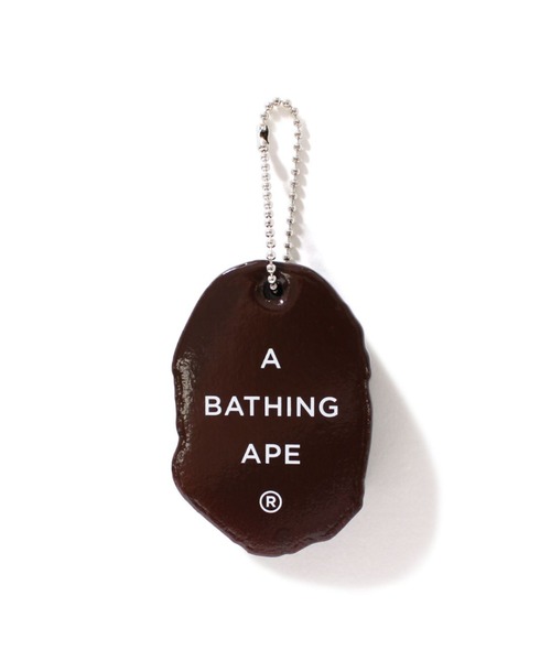 A BATHING APE（アベイシングエイプ）の「APE HEAD KEYCHAIN（キーホルダー・メンズ・ブラウン・FREE）」の2枚目の写真
