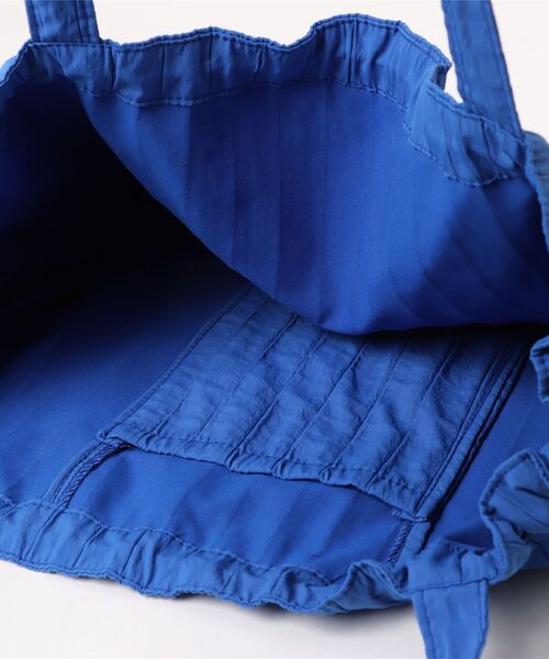 VIBGYOR(ヴィブジョー)の「Mignonjour/ストライプ巾着トートバッグ M2774(トートバッグ・レディース・レッド/ピンク/ベージュ/ブルー/アイボリー・FREE)」の7枚目の写真