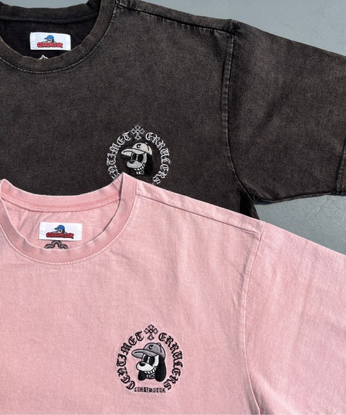 centimeter(センチメーター)の「Cross ruler powder tee(Tシャツ/カットソー・メンズ・ピンク/スミクロ・X-LARGE/LARGE/MEDIUM)」の6枚目の写真