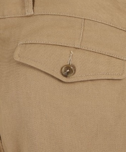 unrelaxing(アンリラクシング)の「ツータックフレンチチノ(チノパンツ・メンズ・ベージュ・マルチサイズ)」の4枚目の写真