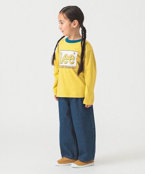 B:MING by BEAMS（ビーミングバイビームス）の「【別注】Lee / リンガー ロングスリーブ Tシャツ 2025FW（110～150cm）（Tシャツ/カットソー・キッズ・ホワイト系その他5/イエロー・120/110/150/140/130）」の14枚目の写真