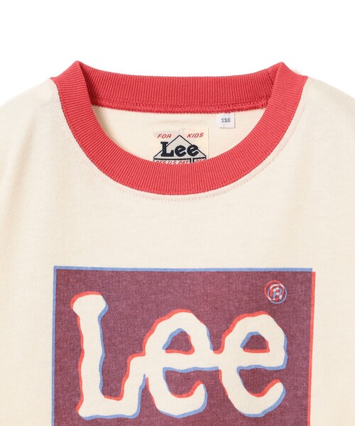 B:MING by BEAMS（ビーミングバイビームス）の「【別注】Lee / リンガー ロングスリーブ Tシャツ 2025FW（110～150cm）（Tシャツ/カットソー・キッズ・ホワイト系その他5/イエロー・120/110/150/140/130）」の17枚目の写真