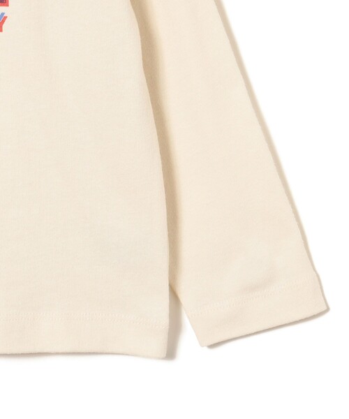 B:MING by BEAMS（ビーミングバイビームス）の「【別注】Lee / リンガー ロングスリーブ Tシャツ 2025FW（110～150cm）（Tシャツ/カットソー・キッズ・ホワイト系その他5/イエロー・120/110/150/140/130）」の18枚目の写真