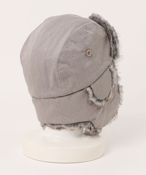 milsa(ミルサ)の「MILSA/ミルサ M フライトキャップ(キャップ・レディース・グレー/ブラック/ベージュ/ブラウン・58cm)」の14枚目の写真