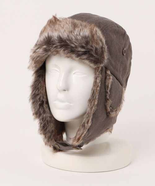 milsa(ミルサ)の「MILSA/ミルサ M フライトキャップ(キャップ・レディース・グレー/ブラック/ベージュ/ブラウン・58cm)」の15枚目の写真