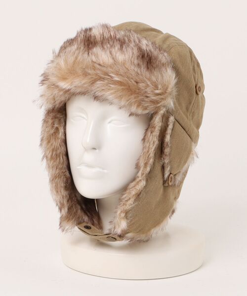 milsa(ミルサ)の「MILSA/ミルサ M フライトキャップ(キャップ・レディース・グレー/ブラック/ベージュ/ブラウン・58cm)」の16枚目の写真