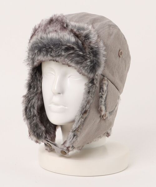 milsa(ミルサ)の「MILSA/ミルサ M フライトキャップ(キャップ・レディース・グレー/ブラック/ベージュ/ブラウン・58cm)」の13枚目の写真