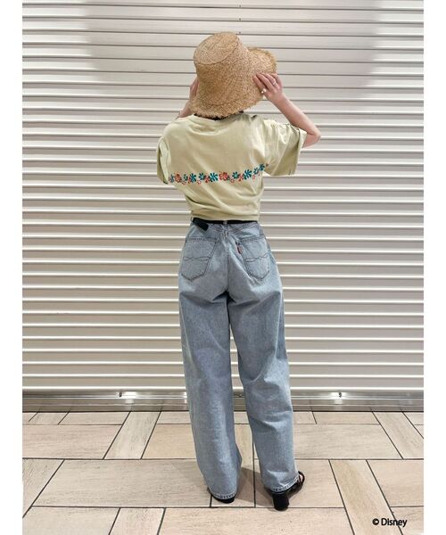 Ungrid（アングリッド）の「スティッチデザインプリントTee（Tシャツ/カットソー・レディース・ベージュ/ブラック/レッド・FREE）」の17枚目の写真