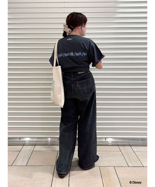 Ungrid（アングリッド）の「スティッチデザインプリントTee（Tシャツ/カットソー・レディース・ベージュ/ブラック/レッド・FREE）」の20枚目の写真