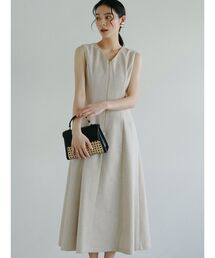 LAGUNAMOON（ラグナムーン）の「フロントZIPミックスカラーワンピース（ワンピース）」