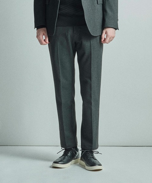 MEN'S BIGI(メンズビギ)の「【COLE HAAN/コール ハーン】別注 ストレッチツイルパンツ<2WAYストレッチ>(スラックス・メンズ・ネイビー/ベージュ/グレー・04/03/02/01)」の2枚目の写真