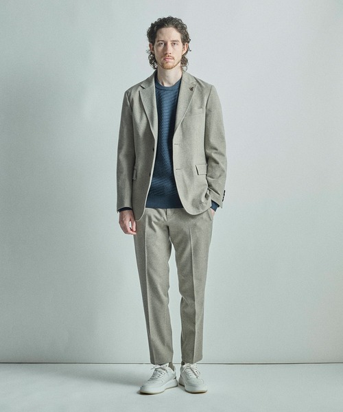 MEN'S BIGI(メンズビギ)の「【COLE HAAN/コール ハーン】別注 ストレッチツイルパンツ<2WAYストレッチ>(スラックス・メンズ・ネイビー/ベージュ/グレー・04/03/02/01)」の18枚目の写真