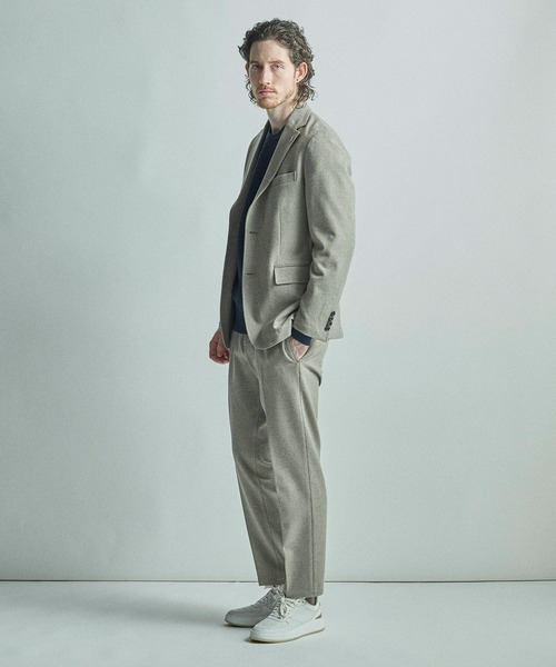 MEN'S BIGI(メンズビギ)の「【COLE HAAN/コール ハーン】別注 ストレッチツイルパンツ<2WAYストレッチ>(スラックス・メンズ・ネイビー/ベージュ/グレー・04/03/02/01)」の19枚目の写真