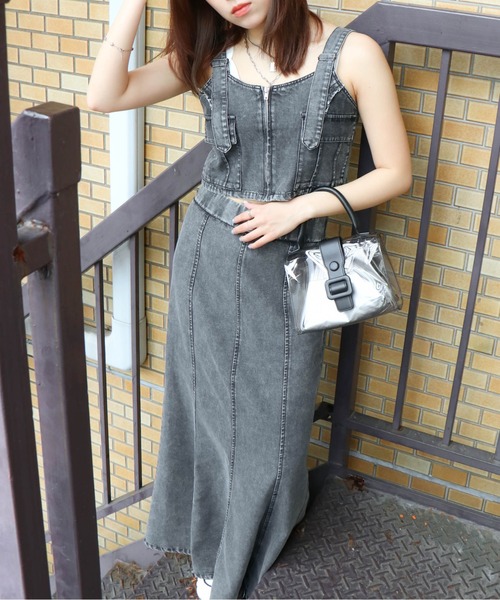 ファッション セール】ポケ付きZIPビスチェ（その他トップス）｜GORGE（ゴージ トップス