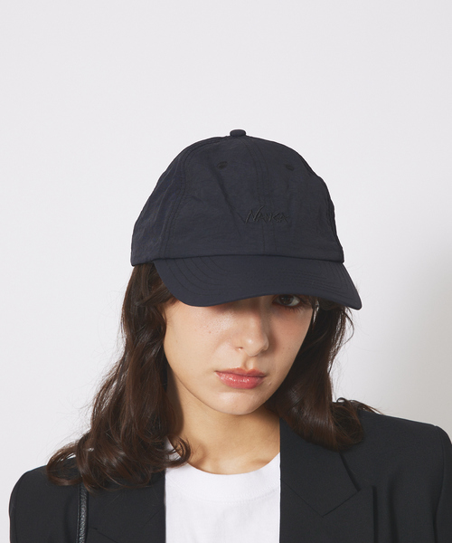 NANGA（ナンガ）の「【NANGA/ナンガ】NYLON TUSSER BB CAP /ナイロンタッサーBBキャップ（キャップ・メンズ・ブラック/アイボリー/ラベンダー/ライム・フリー）」の8枚目の写真