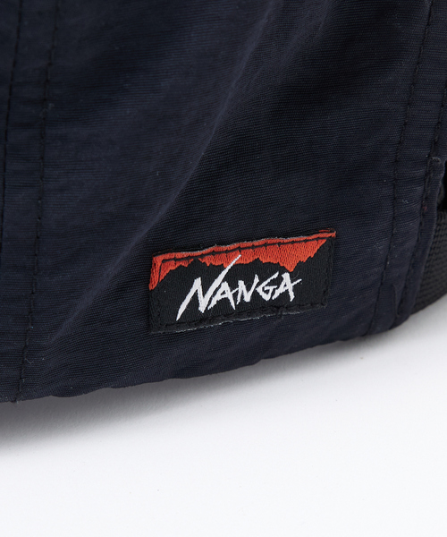 NANGA（ナンガ）の「【NANGA/ナンガ】NYLON TUSSER BB CAP /ナイロンタッサーBBキャップ（キャップ・メンズ・ブラック/アイボリー/ラベンダー/ライム・フリー）」の14枚目の写真