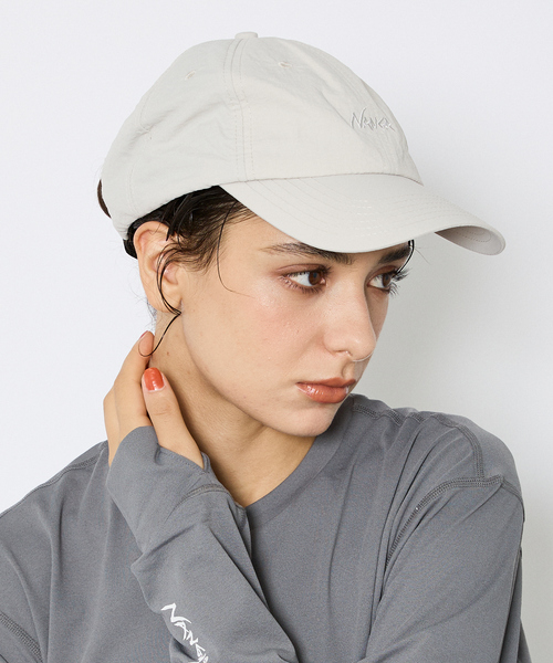 NANGA（ナンガ）の「【NANGA/ナンガ】NYLON TUSSER BB CAP /ナイロンタッサーBBキャップ（キャップ・メンズ・ブラック/アイボリー/ラベンダー/ライム・フリー）」の18枚目の写真
