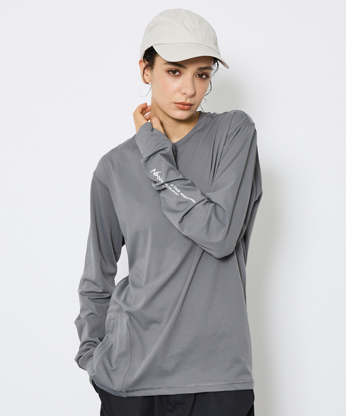 NANGA（ナンガ）の「【NANGA/ナンガ】NYLON TUSSER BB CAP /ナイロンタッサーBBキャップ（キャップ・メンズ・ブラック/アイボリー/ラベンダー/ライム・フリー）」の19枚目の写真