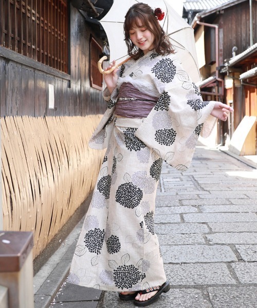 k*o様 浴衣　水色　撫子　ナデシコ　手縫い k*o様 浴衣 水色 撫子 ナデシコ 手縫い