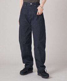 SHIPS NINE CASE:〈洗濯機可能〉バレル レッグ パンツ