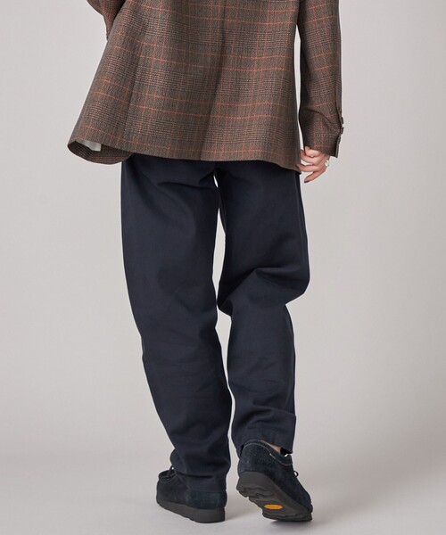 セール】SHIPS NINE CASE:〈洗濯機可能〉バレル レッグ パンツ（その他