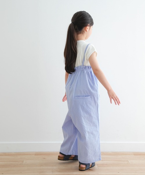 URBAN RESEARCH DOORS(アーバンリサーチドアーズ)の「フリルバギーキャミサロペット(KIDS)(ワンピース・キッズ・ブラック/ブルー・105/120/135)」の13枚目の写真
